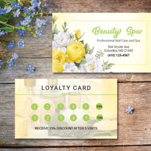 Business Card  BN-034