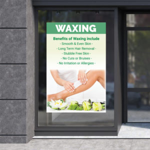 Waxing Decal WWD-001